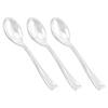 Clear Mini Plastic Disposable Tasting Spoons (408 Spoons) Image 1