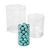 Clear Octagon Candy Containers - 6 Pc. Image 1