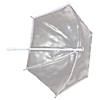 Clear Plastic Parasol Image 1