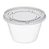 Clear Plastic Portion / Souffle cup 4oz - (1250 Cups) Image 1