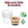 Clear Plastic Portion / Souffle cup 4oz - (1250 Cups) Image 3