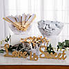 Clear Plastic Round Disposable Plastic Serving Bowls - 6 Pc. Image 1