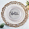 Clear Scalloped Plastic Dinner Plates - 25 Ct. Image 2