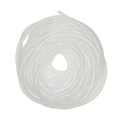 Clear Spiral Cable Wrap for Cables, Expandable Wire Organizer (20 Meters) Image 3