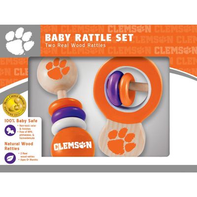Clemson Tigers - Baby Rattles 2-Pack Image 2