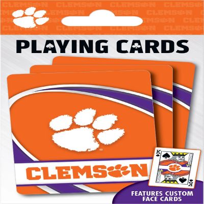 Clemson Tigers Playing Cards - 54 Card Deck Image 1