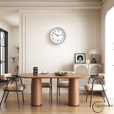 Clockswise 10-in Wall Mounted Clock Image 3