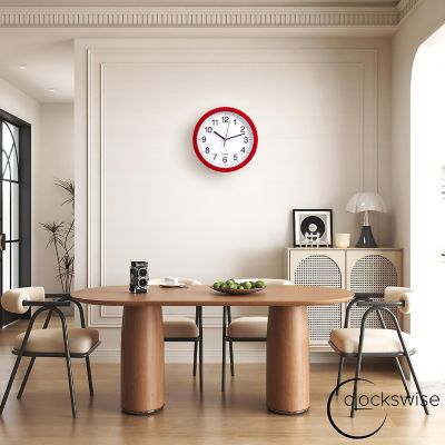 Clockswise 10-in Wall Mounted Clock Image 3