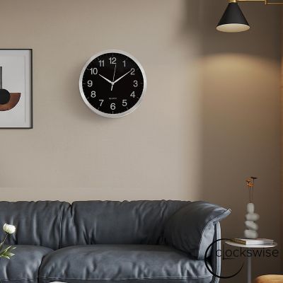 Clockswise 12-in Round Quartz Wall Clock Image 3
