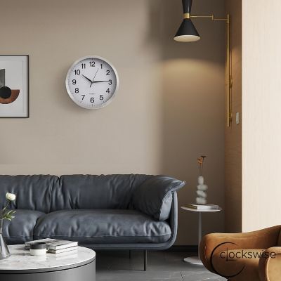 Clockswise 12-in Round Quartz Wall Clock Image 3