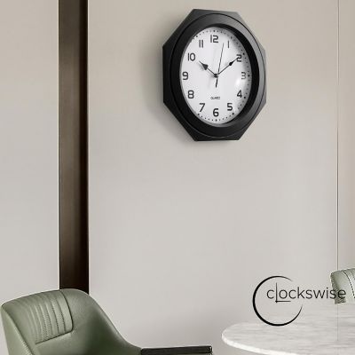 Clockswise 12-inch Non-Ticking clock Image 2