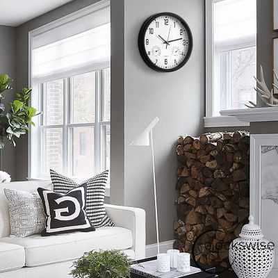 Clockswise 12-inch Non-Ticking Quartz Wall Clock Image 3