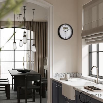 Clockswise 12-inch Wall Clock Image 3