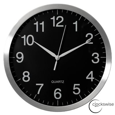 Clockswise 14-in Round Quartz Wall Clock Image 1