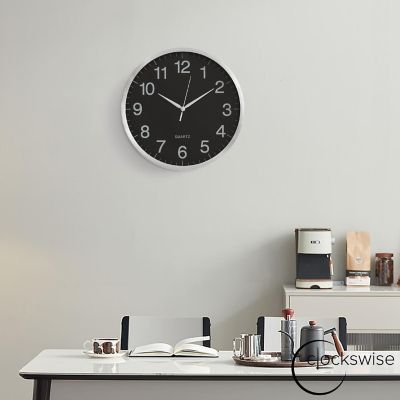 Clockswise 14-in Round Quartz Wall Clock Image 3