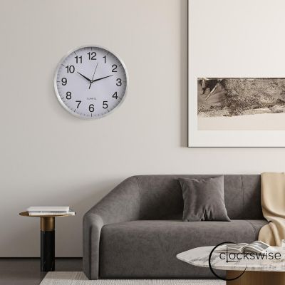 Clockswise 14-in Round Quartz Wall Clock Image 3