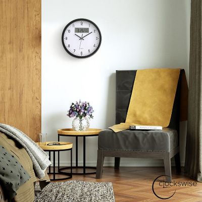 Clockswise 14-inch Wall Clock Image 3