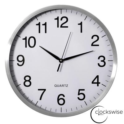 Clockswise 16-in Round Quartz Wall Clock Image 1