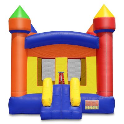 Cloud 9 13' x 13' Commercial Castle Bounce House w/ Blower - 100% PVC Inflatable Bouncer Image 1