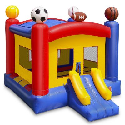 Cloud 9 17' x 13' Commercial Sports Bounce House - 100% PVC Bouncer - Inflatable Only Image 1