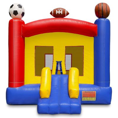 Cloud 9 17' x 13' Commercial Sports Bounce House - 100% PVC Bouncer - Inflatable Only Image 1