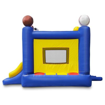 Cloud 9 17' x 13' Commercial Sports Bounce House w/ Blower - 100% PVC Inflatable Bouncer Image 2