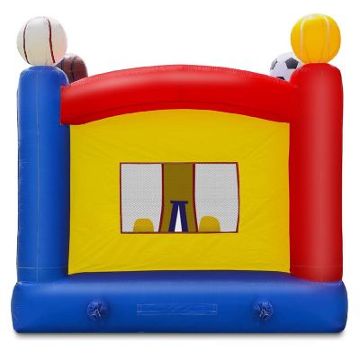 Cloud 9 17' x 13' Commercial Sports Bounce House w/ Blower - 100% PVC Inflatable Bouncer Image 3