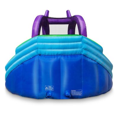 Cloud 9 Bounce House With Climbing Wall, Water Slide And Pool With Blower Image 3