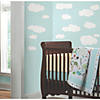 Clouds (White Background) Peel & Stick Wall Decals Image 1