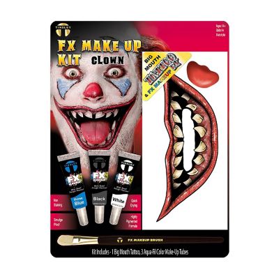 Clown Fx Makeup Kit Costume Accessory Image 1