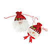 CMI - Pack of 10 Red Christmas Stocking and Gift Bag Set 14.5" Image 2
