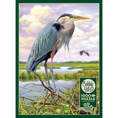 Cobble Hill 1000 Piece Puzzle: Heron - Reference Poster Included Image 3