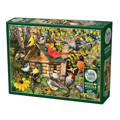 Cobble Hill: Bird Cabin 1000 Piece Puzzle Image 1