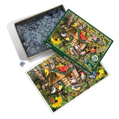 Cobble Hill: Bird Cabin 1000 Piece Puzzle Image 2