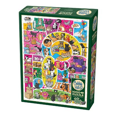 Cobble Hill: Doodlecats 1000 Piece Puzzle Image 1