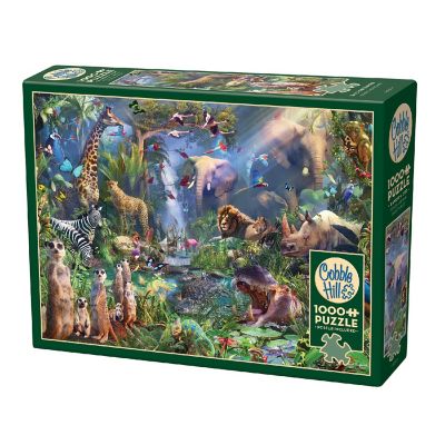 Cobble Hill: Into The Jungle 1000 Piece Puzzle Image 1