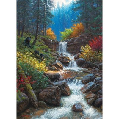Cobble Hill: Mountain Cascade 1000 Piece Puzzle Image 1