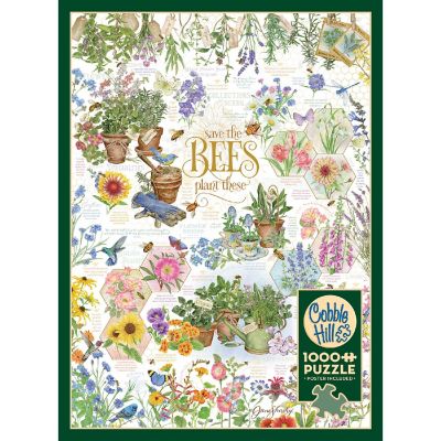 Cobble Hill: Save The Bees 1000 Piece Puzzle Image 3