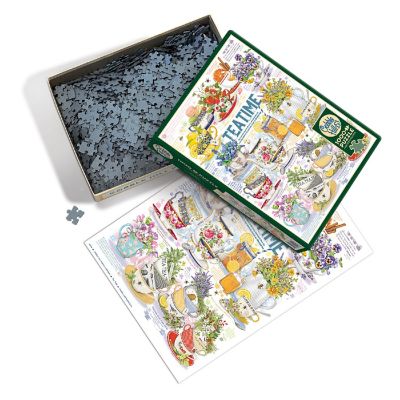 Cobble Hill: Tea Time 1000 Piece Puzzle Image 2