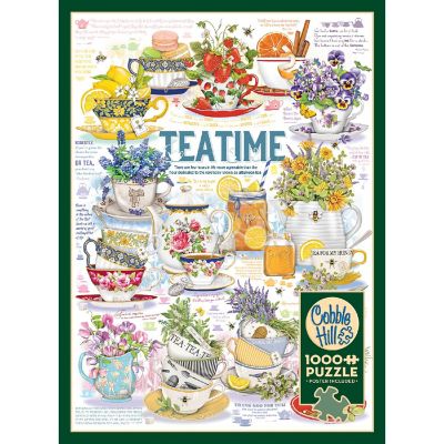 Cobble Hill: Tea Time 1000 Piece Puzzle Image 3