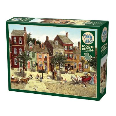 Cobble Hill: The Curve In The Square 1000 Piece Puzzle Image 1