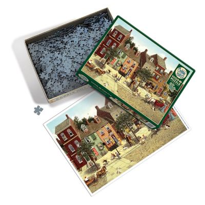 Cobble Hill: The Curve In The Square 1000 Piece Puzzle Image 2