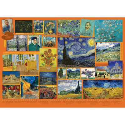 Cobble Hill: Van Gogh 1000 Piece Puzzle Image 1