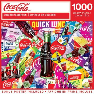 Coca-Cola - Bottled Happiness 1000 Piece Jigsaw Puzzle Image 1