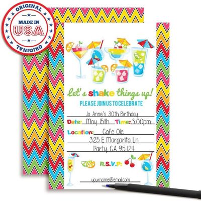 Cocktail Hour Invitations 40pc. by AmandaCreation Image 3