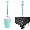 Cocktail Party Disposable Tableware Kit for 8 Guests Image 2