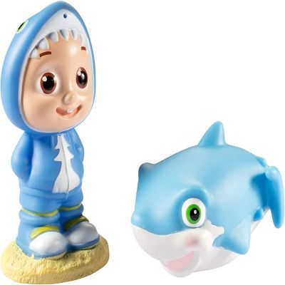 CoComelon Bath Squirter Toys, 6 Pieces - Includes JJ, Baby Shark, Mommy Shark, Turtle & Goldfish - Water Toys for Toddlers & Kids - Ages 18 Months+ Image 2