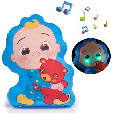 CoComelon JJs Musical Sleep Soother Bedtime Night Light Lullaby Pillow WOW! Stuff Image 1