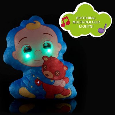 CoComelon JJs Musical Sleep Soother Bedtime Night Light Lullaby Pillow WOW! Stuff Image 3
