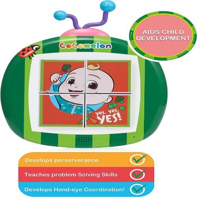 CoComelon Musical Clever Blocks Nursery Rhyme Songs Learning Toy Interactive WOW! Stuff Image 2